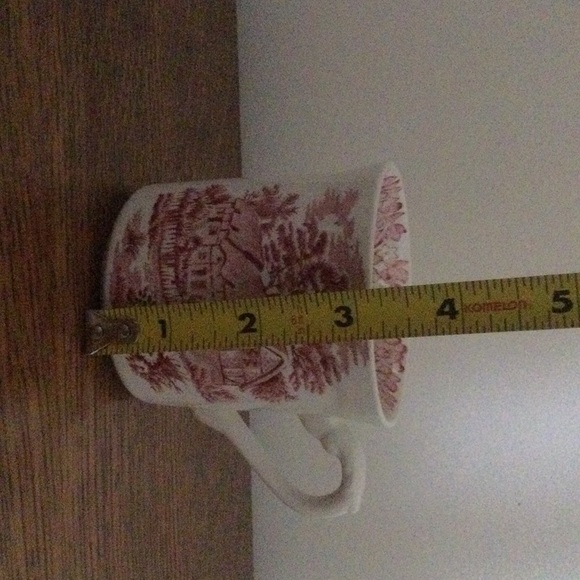 English Ironstone J & G Meakin Anne Hathaway’s Cottage Set Of 2 Cup & Sa… - Picture 7 of 9